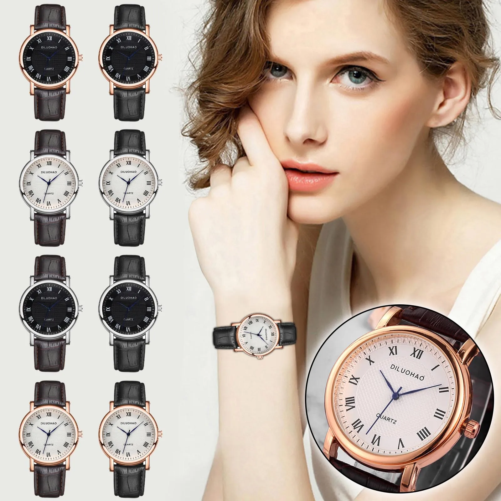 

2020 NEW Watch Women Fashion Casual Leather Belt Watches Simple Ladies' Small Dial Quartz Clock Dress Wristwatches Reloj mujer