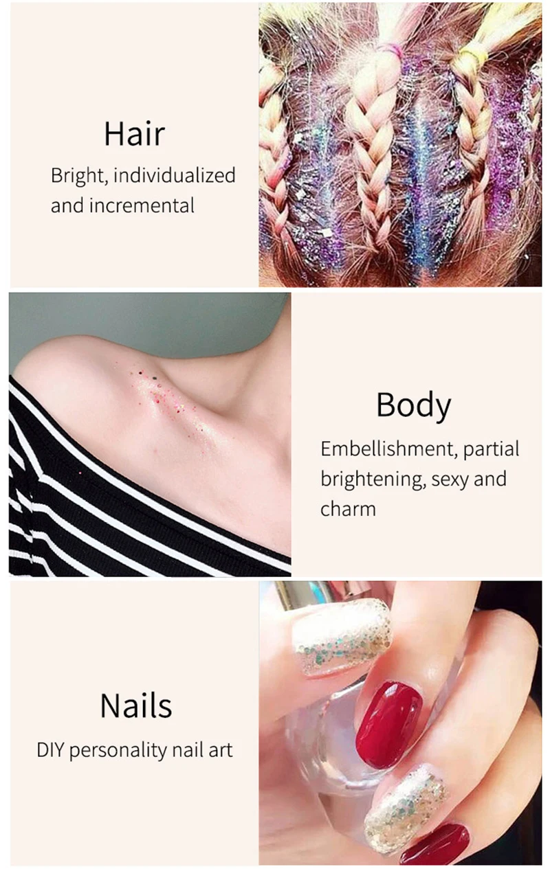 Блестящие тени для век пудра радуга золото серебро розовый блестящий стойкий