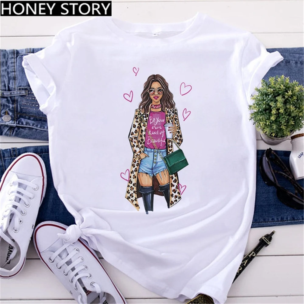 Mom and Men Queen Print Women T-shirt Best Mommy Summer Harajuku O Neck Funny 90S Tops Tee Daughter Casual Clothes,Drop Ship images - 6