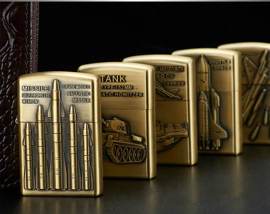 USB дуговые зажигалки зарядка ветрозащитная металлическая зажигалка истребитель танк войны в форме креативного табака курительная зажигалка
