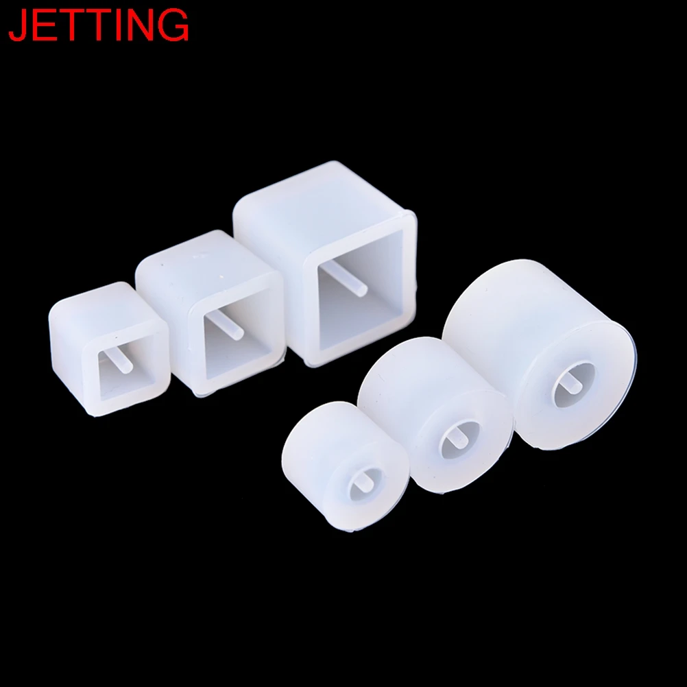 Прозрачная Подвеска для ожерелья с бусинами и отверстием подвешивания Модная