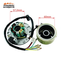 off road motorcycle accessories high speed motor kits stator rotor magneto coil for zongshen 155cc zs150 oil cooled engine