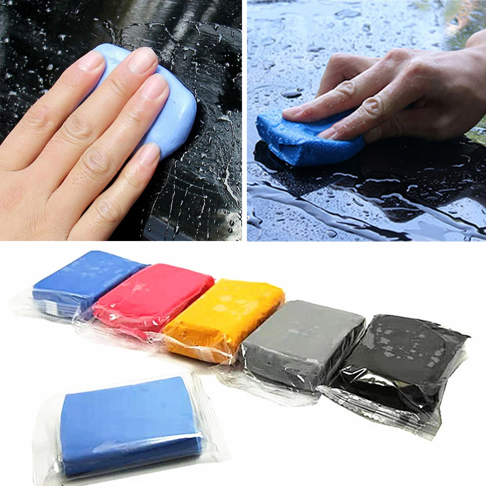 Car Clay Bar Vehicle Washing Cleaning Tools Blue 100g Auto Detailing Cleaner Cleaning Tools Auto Care Detailing Car Accessories фиксатор шкива jtc auto tools 1831