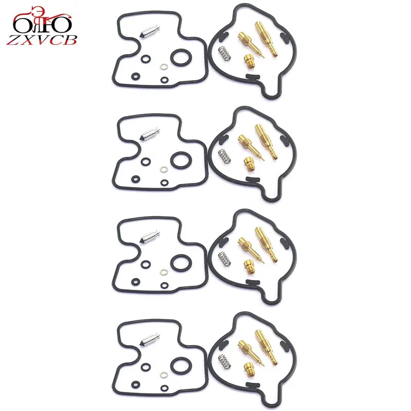Набор из 4 деталей для Ремонта Карбюратора мотоцикла CB600F2 2000-2002 CB600 F2 CB 600 |