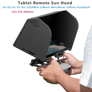 tablet sun hood for dji mavic air 2s dji mini mavic 2mavic prospark remote controller sunshade accessories 10 1 11 5 inch free global shipping