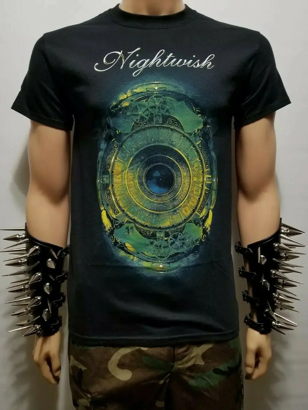 Футболка с изображением группы Nightwish Trends Tour Северной Америки|Мужские футболки| |