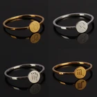 Кольцо кольцо созвездия из нержавеющей стали для мужчин и женщин