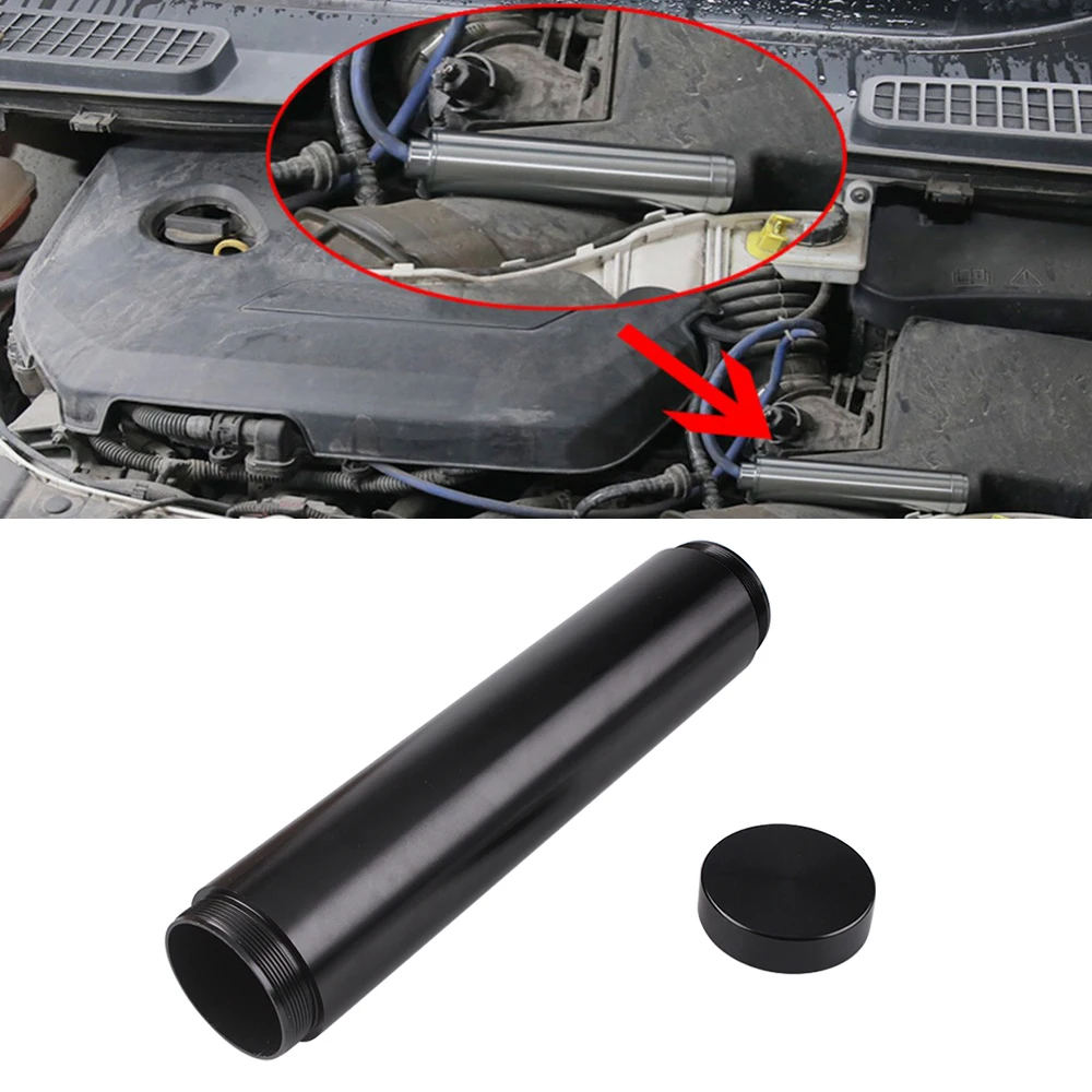 

USA STOCK 8.46 inch 5/8-24 or 1/2-28 Car Fuel Filter for NAPA 4003 WIX 24003 Aluminum Automobile Solvent Trap Holes Bowl OFI050
