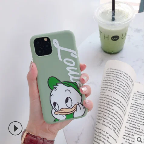 Чехол для мобильного телефона iPhone11 с рисунком из мультфильма Apple XsMax мягкий чехол