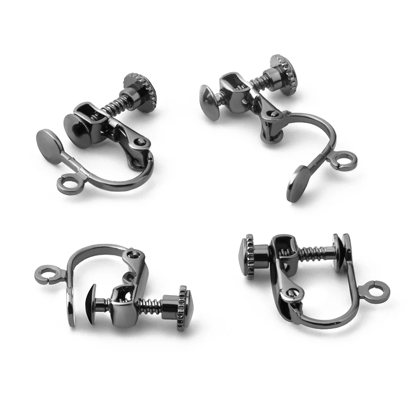 10pcs High Quality Gold 13*19MM U Shape Metal Brass No Pierced Ear Clip Materials Diy Handmade Earrings Jewelry Accessories