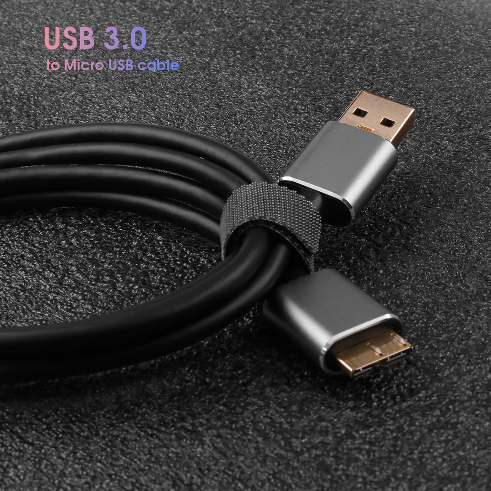 Kebidu Micro USB 3 0 кабель 2.1A 4 8 Гбит/с 1 м для быстрой зарядки и передачи данных шнур