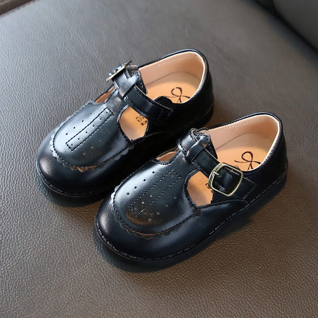 Обувь для малышей детей девочек мальчиков обувь из искусственной кожи