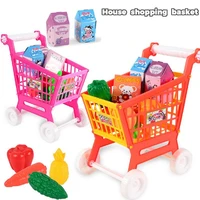 children pretend play toys simulation shopping cart fruit vegetables role play early educational toy birthday gift for kids girl