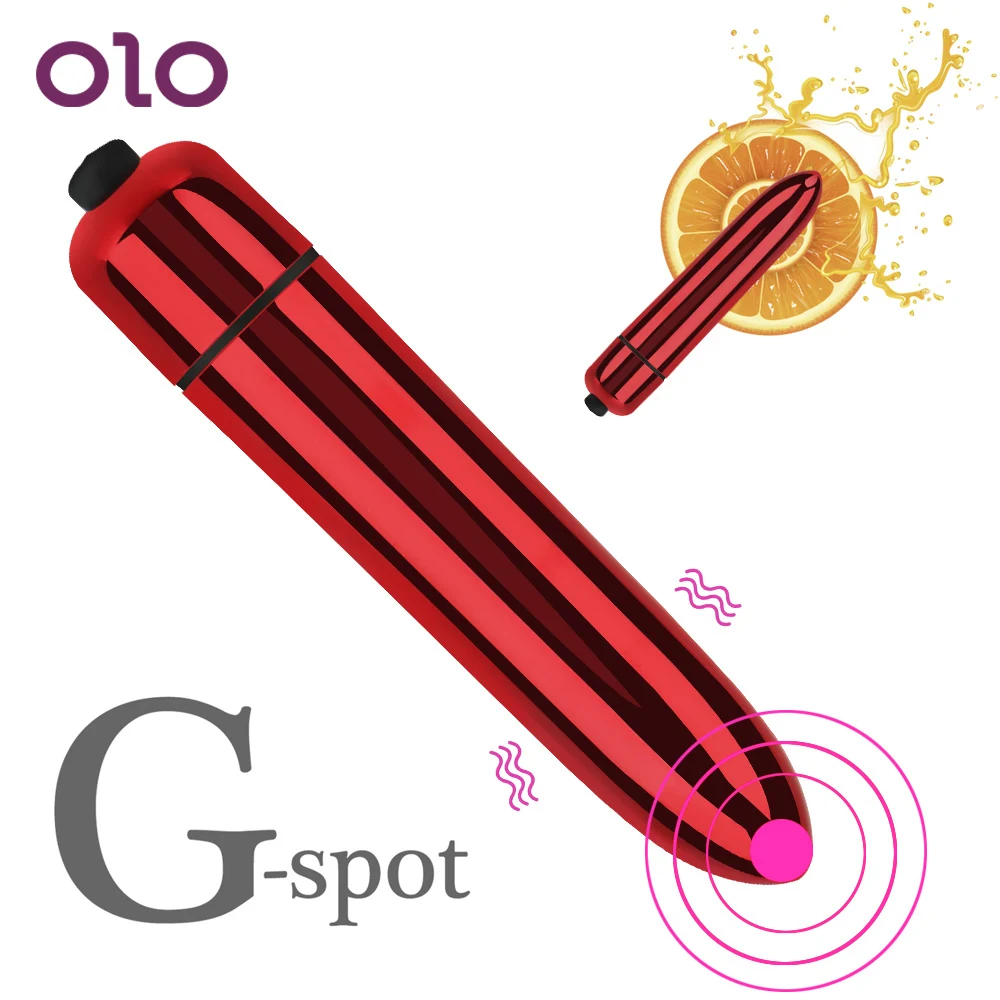 OLO односкоростной портативный Стимулятор точки G клитора массажер для мини