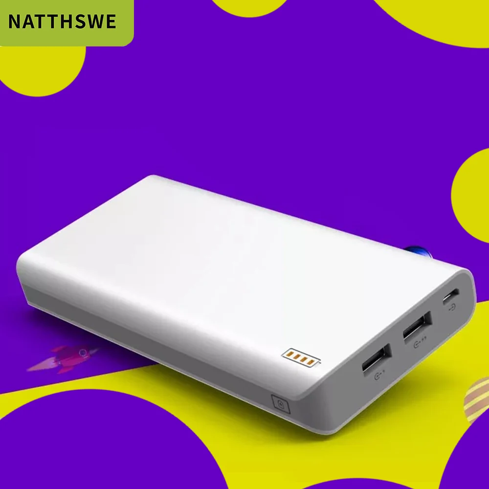 NATTHSWE 20000 mAh power Bank PD Быстрая зарядка 3 0 bank для Xiaomi Mi 9 портативный внешний