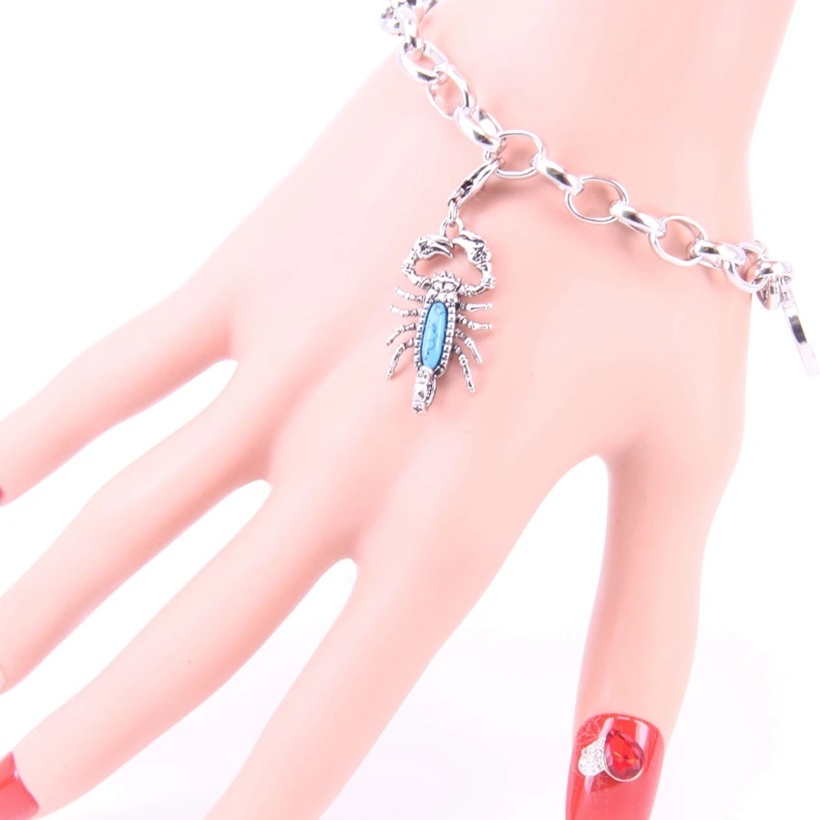 Подвеска браслет Hemiston в стиле Томаса с цирконом подвески виде скорпиона