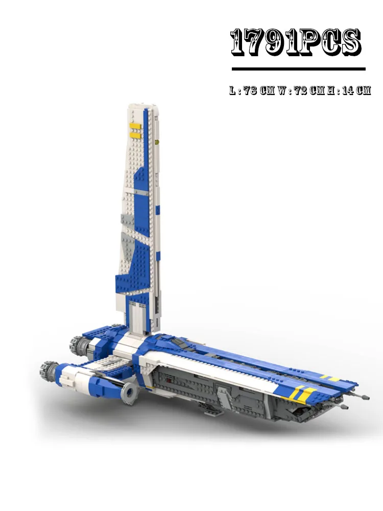 

Строительные блоки BuildMoc, Звездные игры, модель Stinger Mantis, серия «павшая планета», боевой корабль, строительные блоки, детские игрушки