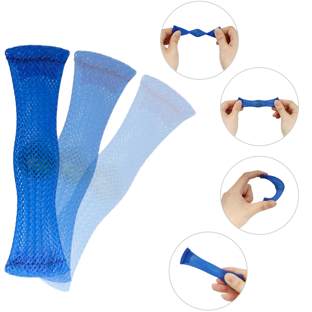 

24pcs Fidget Toys Anti Stress Toy Stretchy Strings Mesh Marble Relief Gift For Adults Children Sensory Antistress Relief Toys