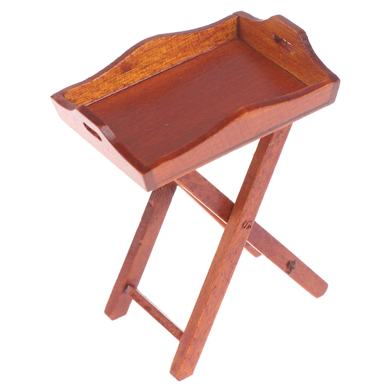 1:12 Кукольный домик Миниатюрная модель мебели Кухня деревянный поднос Еда Кофе