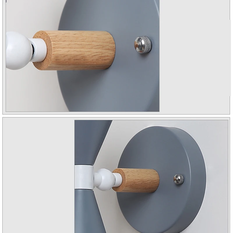 

Nordic Wall Lights Rotatable Wall Lamp Simple Sconce Wall Light Iron Wandlamp For Bedroom Store Corridor Hall Light Fixtures