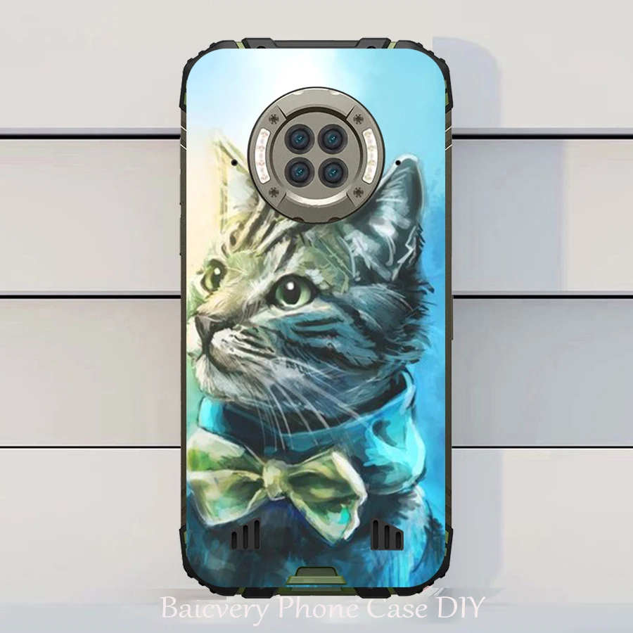 Мягкий силиконовый прекрасный Чехол из ТПУ Для DOOGEE S96 PRO защитный чехол для