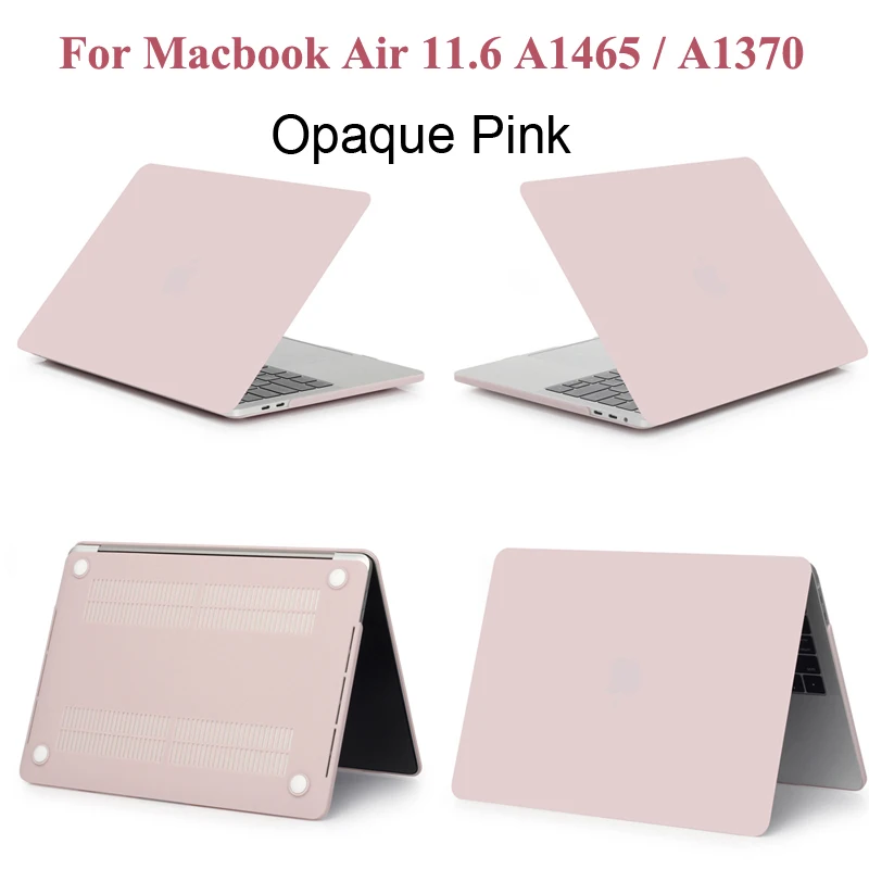 Матовый цветной чехол для Macbook Air 11 защитный MacbookAir 6 дюйма A1465 A1370 матовый