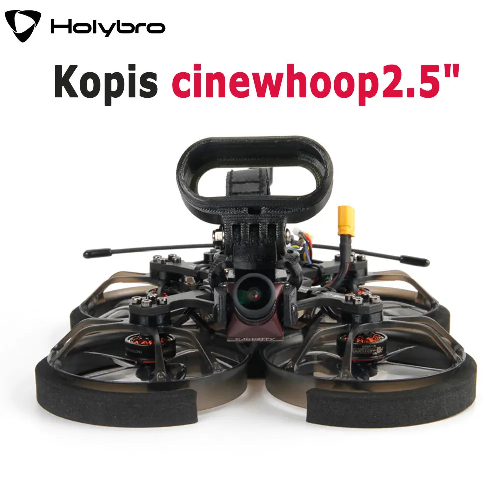 

Дрон Holybro Kopis cinewhoop2.5 KISS AIO FPV 4S BNF W/ FC прошивка FETtec Mini 15A ESC F1404 KV3800 мотор Caddx Polar Vista