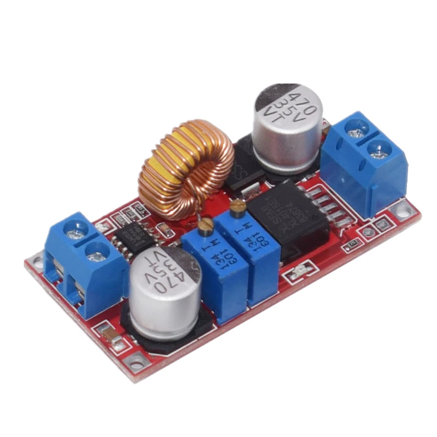 Понижающая плата с литиевым аккумулятором 5A DC В CC CV светодиодный Преобразователь