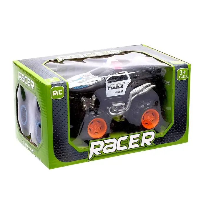 Машина радиоуправляемая Дорожный патруль работает от батареек МИКС | Игрушки и