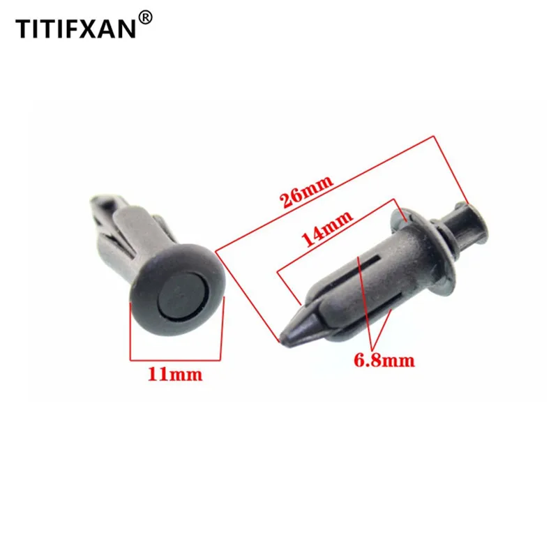 20 шт. универсальные пластиковые фиксаторы для передней и задней дверей Toyota Chevrolet