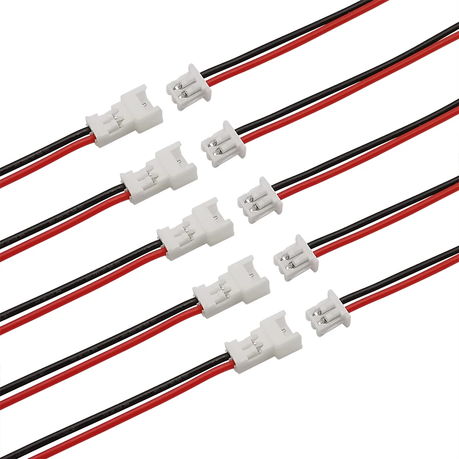 JST 1.25/2.0/2.54/SM 2-контактные разъемы с кабелями