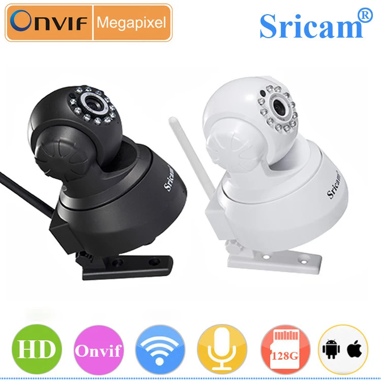 Sricam SP012 2.0MP IP камера 4X Zoom мини-камера для помещений с углом обзора 360 ° Wifi 1080P умный