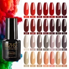 Гель-лак для ногтей MIZHSE 7 мл, стойкий маникюрный отмачиваемый разноцветный гель-лак для дизайна ногтей