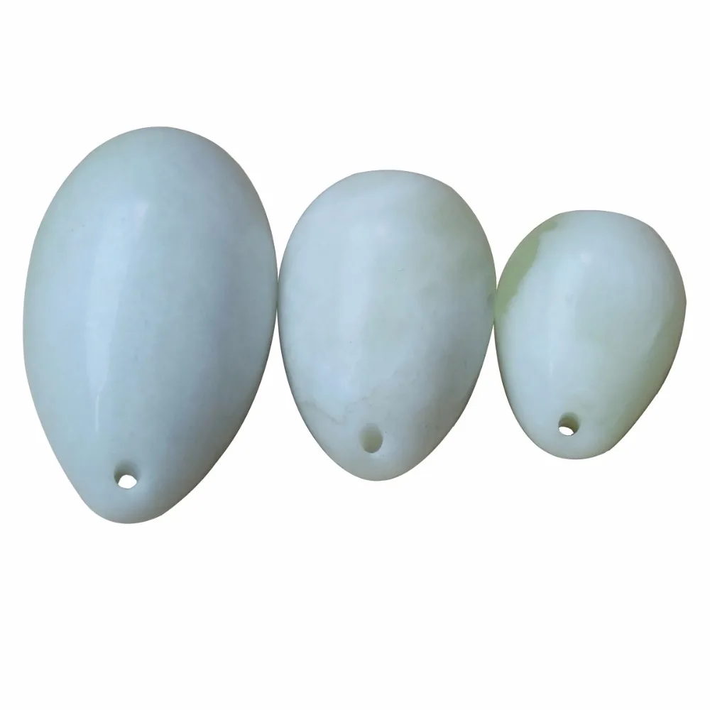3 шт. нефритовые яйца для упражнений на мышцы Кегеля укрепляющие тазового дна