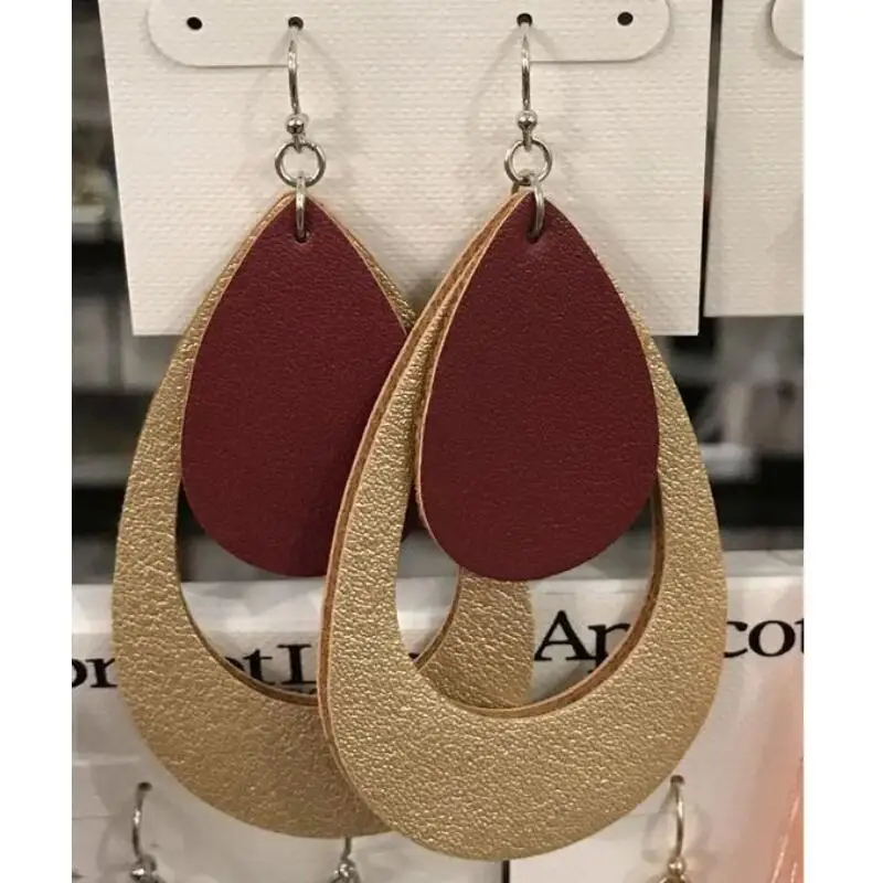 

Earring Cut Out Leather Earring Cutting Die Steel Rule Die Leather Decoration Tool For Die Cutting Machine DIY Handicraft Cutter