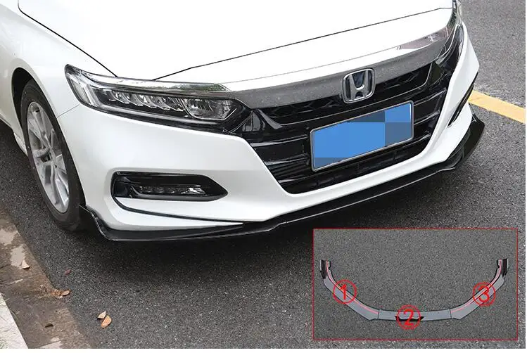 Для Honda Accord ABS задний бампер диффузор протектор для 2018 2019 Боди Комплект передний