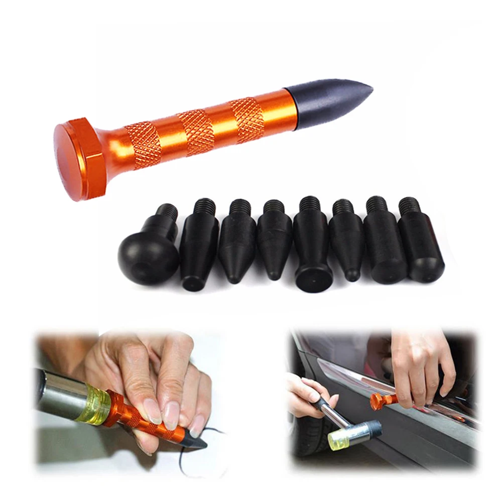 Автомобильная безболезненная ручка для ремонта вмятин с 9 головками удаления