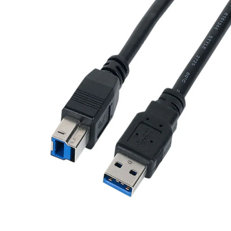 Супер скорость USB 3 0 принтер кабель типа A папа в B AM к BM 5 Гбит/с печати Кабели Кабо