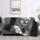 Одеяло Jack Skellingdog с принтом Салли Ragcat, зимнее теплое плюшевое мягкое Фланелевое покрывало с черепом и скелетом, постельное белье