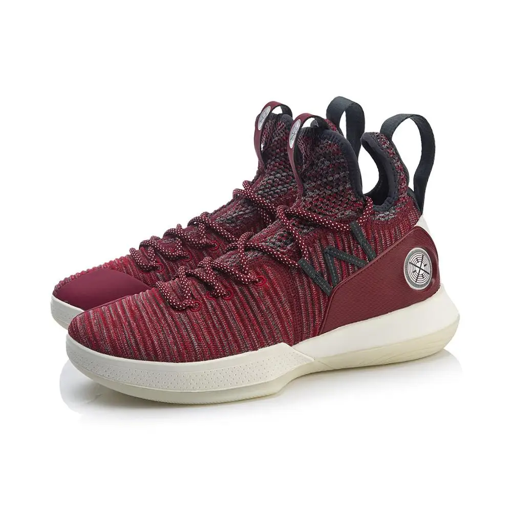 Li-Ning/Мужская Профессиональная баскетбольная обувь серии AIT VI Wade с подкладкой из монопряжи, спортивная обувь, кроссовки ABAP005 XYL226