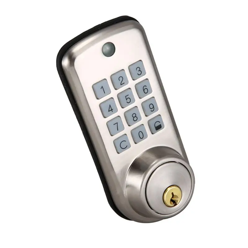 Promotion! Cheap Smart Home Digital Door Lock Waterproof Intelligent Keyless Password Pin Code Electronic Deadbolt Lo | Строительство и