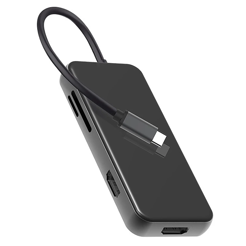 

Док-станция с разъемом Type-C и двумя HDMI-портами
