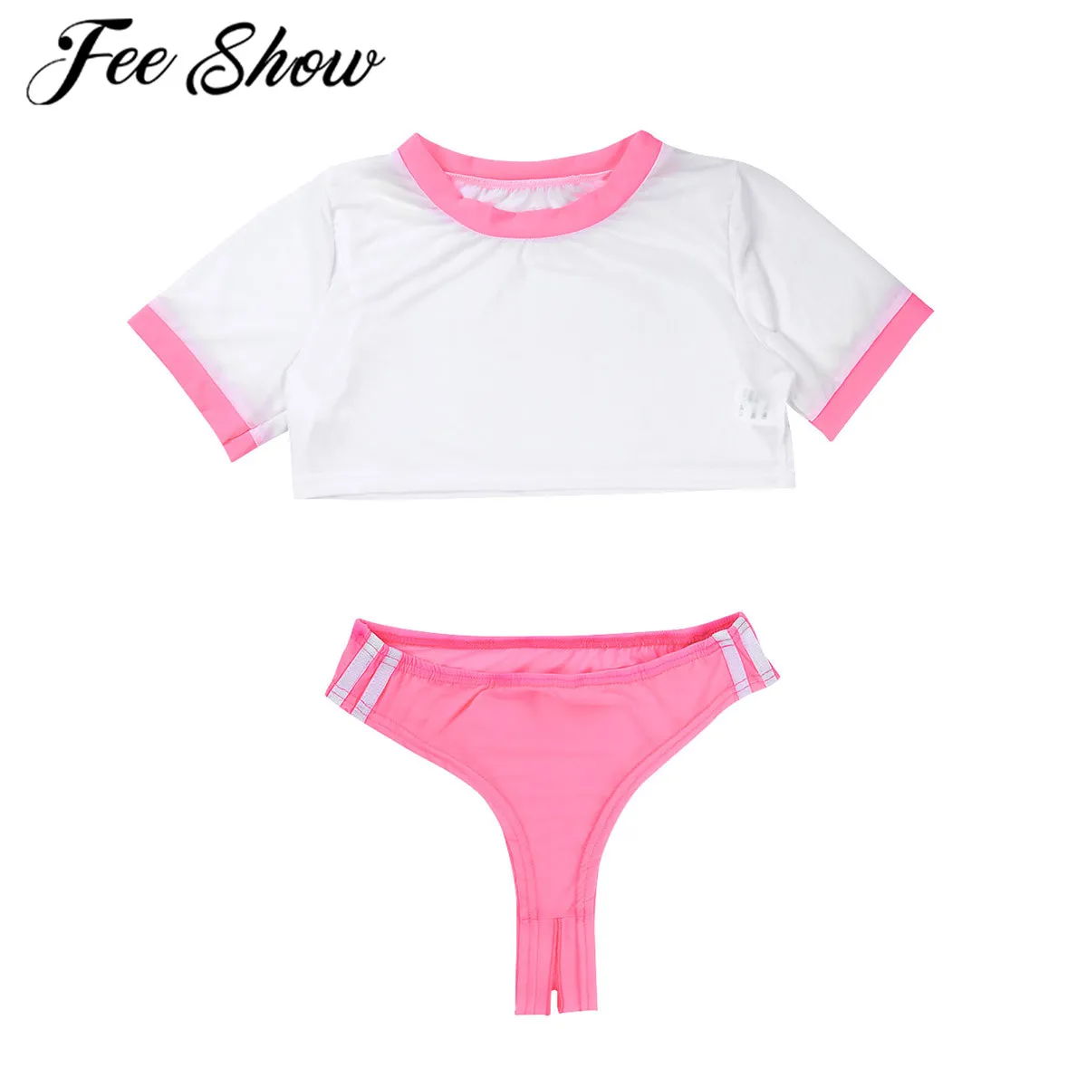 Женский сексуальный костюм японской школьницы комплект нижнего белья для