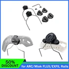 Распродажа EARMOR тактический гарнитура дугимтэк потокEXFIL рельсы адаптер для крепления комплект Тактический адаптер для подключения наушников для крепления на шлеме