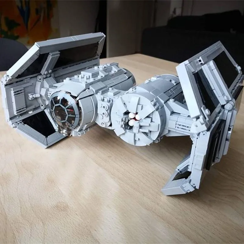 Новый во первых порядок имперский V wing и галстук с изображением звезд истребитель