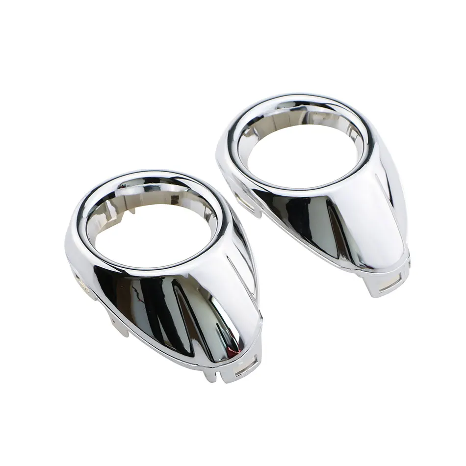 2Pcs/Set Abs Chrome Car Front Fog Lamps Frame Modified Head Lights Cover Case for Ford Focus 3 MK3 2012 - 2015 Accessories | Автомобили и