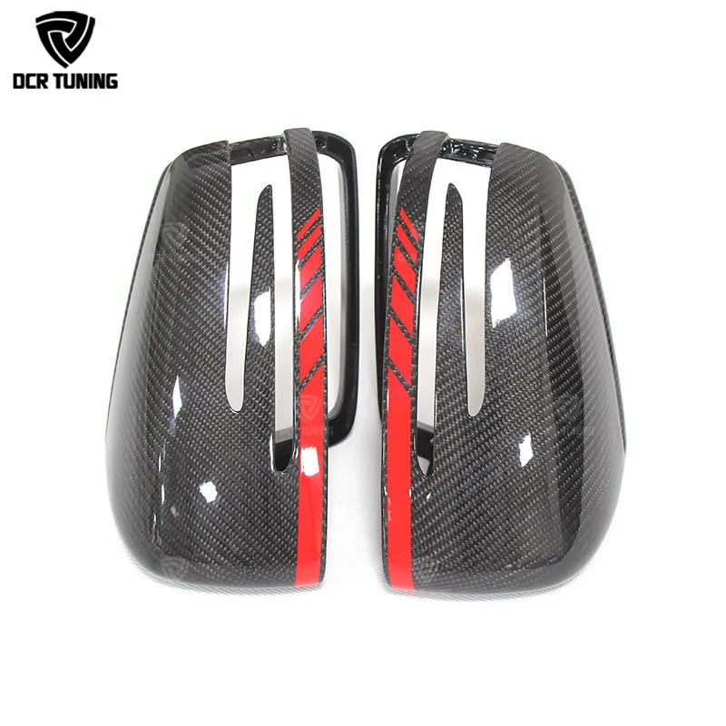 Фото Для Mercedes Mirror W204 W212 W207 W176 W218 Карбоновое зеркало для Mercedes A B C E S CLS GLK CLS Class Карбоновое зеркало №4