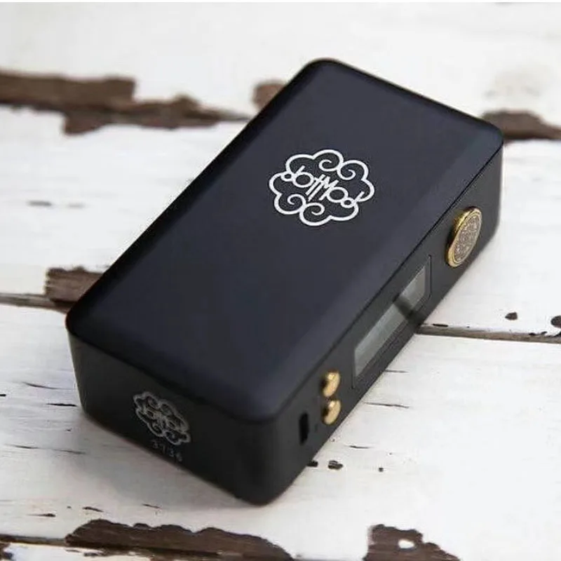 Dotmod dotBox 75 Вт бокс мод Регулируемый TC коробка устройство одной 18650 батареи ЖК-дисплей электронные сигареты мод Vape