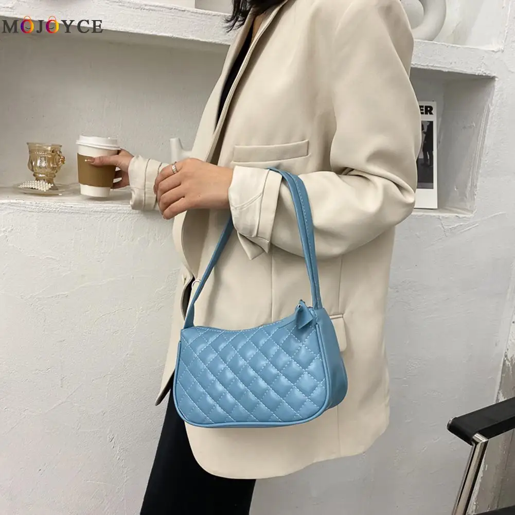 

Underarm Shoulder Messenger Bag Fashion PU Leather Soft Casual Fashion Shoulder Soft Crossbody Bags Women Totes Clutch Bag