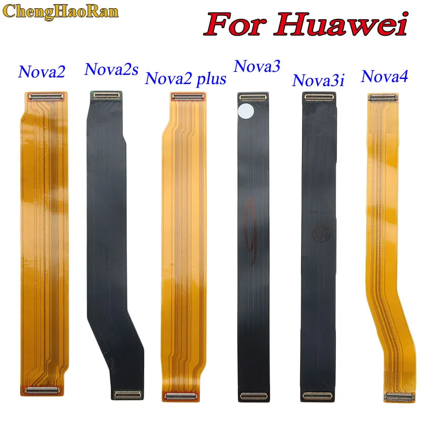 ChengHaoRan 1 шт. для Huawei Nova 2 plus s/3/3i/4 P9 P10 P20 Lite основной разъем материнской платы ЖК